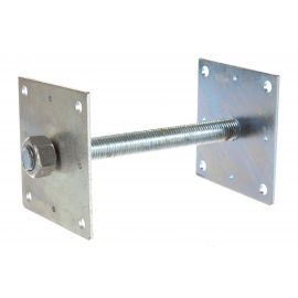 Регулировочная стойка ЗУБР Анкер 140х140х250мм х М24 310266-140 