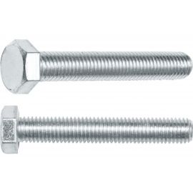 Шестигранный болт STARFIX М6x30 мм, цинк, класс прочности 5.8, DIN 933, 100 шт. SMC1-13483-100 