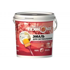 Акриловая эмаль НОВБЫТХИМ для радиаторов супербелая 1кг 1246 