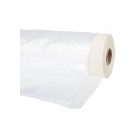 Пленка защитная прозрачная с клейкой малярной лентой (2.7х25 м; HDPE) РемоКолор 09-0-027 