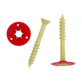 Анкер шуруп для газобетона с рондолью BEFAST ГБ 12/18х190 ASBF190R120S 