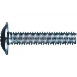 Винт ZAMETAL М5x30, с полусфер. гол. и прессш., DIN 967, оц., уп. 500 шт. ZA514233 