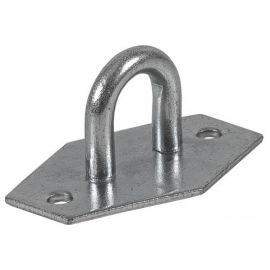 Ушко для щеколды VORMANN 40х28х1,25 мм, оцинкованное 00076 040 Z 