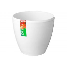 Горшок SANTINO ДЕКО ТВИН 1.5 л, 14х12.5 см, белый 049642 