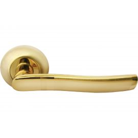 Дверная ручка RUCETTI RAP 3 SG/GP, цвет-мат.золото/золото 9008770 