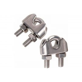 Канатный зажим КРЕП-КОМП нержавейка А2, DIN 741, М4, 20 шт. зкн4ф 