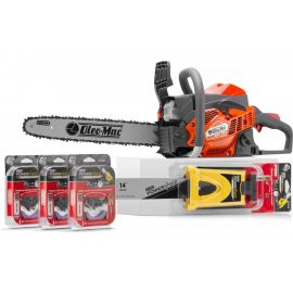 Oleo-Mac Бензопила 2,3 л.с. GSH 40 16"", 3/8, 1.3 мм + комплект PowerSharp шина 14”, 5033-9001E1PS14/2 