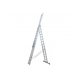 Универсальная усиленная трехсекционная лестница STAIRS 17 ступеней ТТ-01-00615 