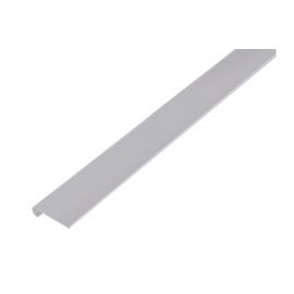J-образный профиль GAH ALBERTS закругленный, алюминий, серебристый, 26х6х1,3х1000 мм 470524 