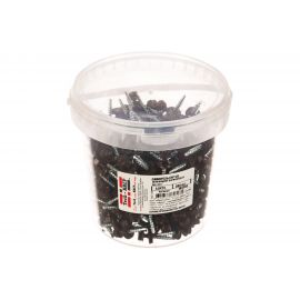 Кровельный саморез Tech-Krep КР сверло 4,8х28 RAL-8017 шоколадно-коричневый 300 шт, ведро 103180 