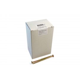 Шуруп крепежная техника жёлтый цинк 6,0x100, 100 шт. 431426 БК 