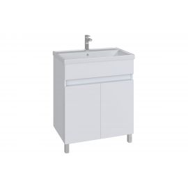 Комплект: Тумба Sanstar Квадро 70, мебельный умывальник Фостер 700 125.1-1.4.1.К 