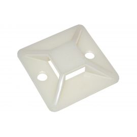 Самоклеящаяся площадка под хомуты IEK 25x25, 100 шт. UHP30-25-100 