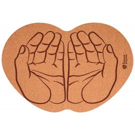 Пробковый коврик для бани и сауны Банные штучки Ладони 43х30 см 40241 