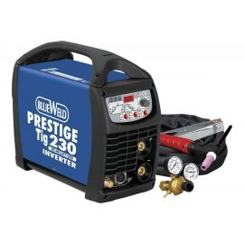 Инвертор BLUE WELD PRESTIGE TIG 230 DC HF/Lift - 220V-220A-D=4.0 mm NEW панель управления 815895 + аксессуары 802788 