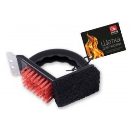 Щетка для чистки GRIFON с щетиной и скребком 600-141 