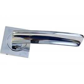 Дверная ручка HOME КВАДРО 93 хром R93150ALUKVADR 