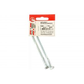 Сантехнический болт DIN 571 оцинкованный 8х90, 2шт - пакет Tech-Krep 102591 