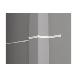 Стеновой молдинг Decor-Dizayn ударопрочный влагостойкий под покраску 19Х8Х2000 мм DD602 