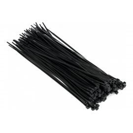 Нейлоновый хомут для стяжки On 2,5x200 мм, черный, 100 шт. 18-04-520 