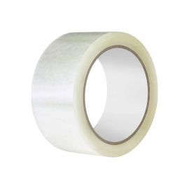 Упаковочная клейкая лента ООО Комус 48 мм x 200 м x 40 мкм, прозрачная, 6 шт./уп. 623634 