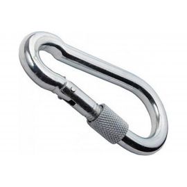 Пожарный карабин с фиксатором КРЕП-КОМП DIN 5299 D, м12 кпф12мф 