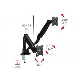 Кронштейн для мониторов ARM MEDIA LCD-T22 black 10159 