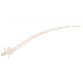 Кабельные стяжки с дюбель-пистоном FORTISFLEX КСДп 8,0х175 100шт 64774 