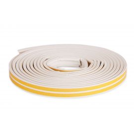 Самоклеящийся уплотнитель для окон и дверей KRASS Р10 белый Лк-00002361 