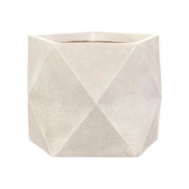 Напольное кашпо для цветов IDEALIST Lite Геометри Ромб, 55х55х44 см, 133 л DSQUARE55-AW 