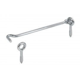 Накидной крючок с осью VORMANN 60 мм, d 3,5 мм, оцинкованный 00082 060 Z 