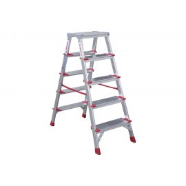 Двухсторонняя стремянка Новая Высота NV500 5 ступеней 5120205 