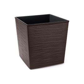 Кашпо с вкладышем LAMELA Sp.z o. JUKA dluto 600 30x30x31 см, мокко 039153 