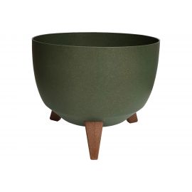Кашпо на ножках LAMELA Sp.z o. ROMA ECO 921 40х25 см, зеленое 062113 