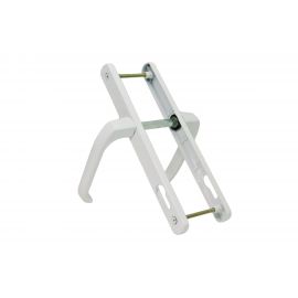 Нажимной узкий гарнитур Brante 85/92 мм белый /планка 25мм/ 700018 