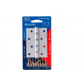 Врезная петля Avers 100х70х2,5-B4-W/G-Blister-DIY 27394 