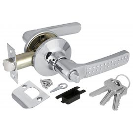 Ручка защелка PUNTO 6026 CP-E кл./фик. хром 36857 