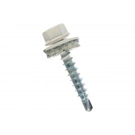 Кровельный саморез Госкреп 4,8х35 RAL 9003 белый, 60 шт. 2-0017460 