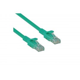 Патч-корд ExeGate UTP-RJ45-RJ45-5e-0,3M-GN, UTP, cat.5e, 0.3м, зеленый 258665 