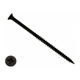 Универсальный саморез КРЕП-КОМП черный 4,2х89 100шт чм8942ф 