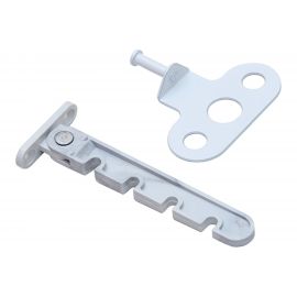 Ограничитель окна СКОБЯНОЙ д/ПВХ, белый 002596 