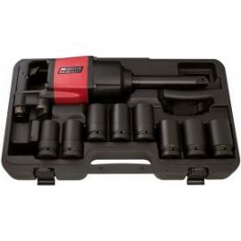 Прямой пневмогайковерт Byemax 210 мм, в наборе с головками BM-47-4072L8K 