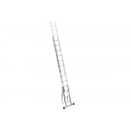 Алюминиевая 2-секционная лестница UFUK 2х13 ступеней 411213 