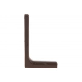 Кронштейн VORMANN Design 118х190х35 мм, оцинкованный, цвет: коричневый, 50 кг 01137 200 B 