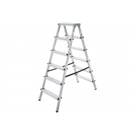 Двухсторонняя стремянка Новая Высота 2х6 ступеней 1120206 