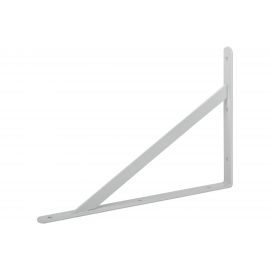 Усиленный уголок-кронштейн FIT белый, 400х280 мм 66088 