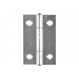 Узкая петля VORMANN 40х26х0,9 мм, оцинк., латунный штифт 00501 040 Z 