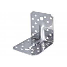 Уголок GAH ALBERTS перфо., нерж., усил., 105x105x90x2,5 мм 335267 