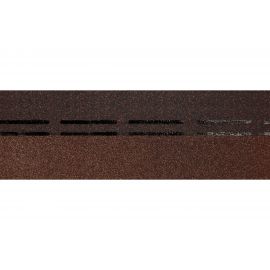 Коньково-карнизная черепица DOCKE PIE PREMIUM брауни-арахис ZRSY-1079 