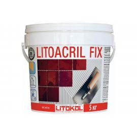Пастообразный клей LITOKOL LITOACRIL FIX 5 kg bucket 480910002 